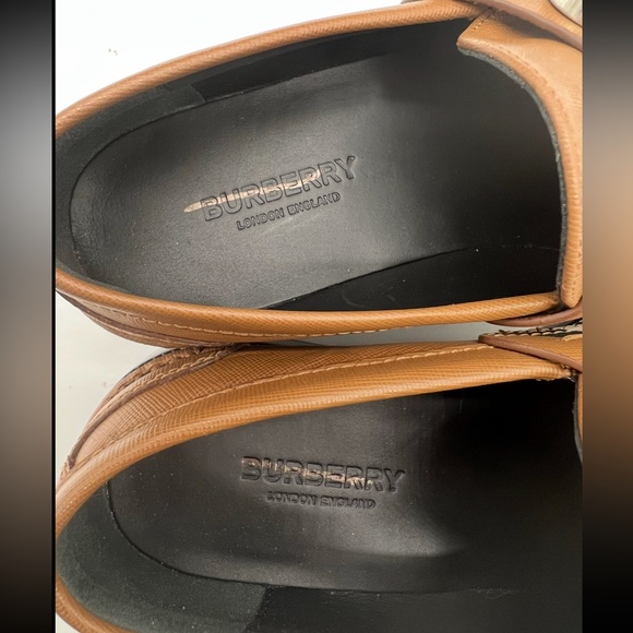 BURBERRY Broadbrook Leather Loafers - Picture 6 of 13